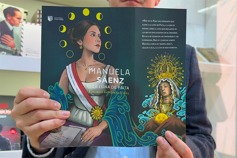 Manuela Sáenz en la FIL: novela reivindica a la heroína de la independencia